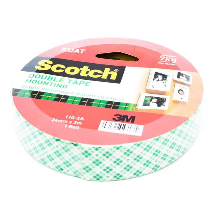 

3M Scotch Indoor Permanent Mounting Tape 12/24 mm X 3 m