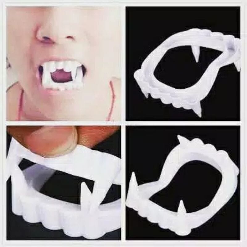Mainan Gigi drakula gigi palsu (satuan)