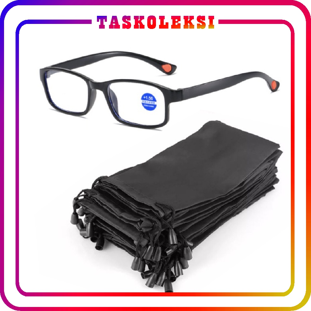 ☛TK☚  Kacamata Baca Lensa Plus Anti Radiasi +1.00 s/d + 4.00 Kacamata Pria Reading Glasses 3053 Frame Kacamata Bisa Jalan dan Nonton TV G001