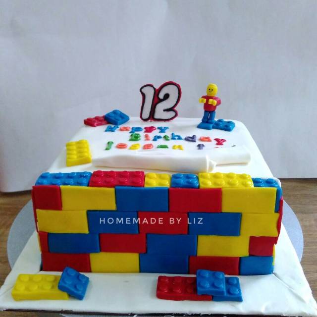 Kue Ulang Tahun Anak Lego - Cikarang