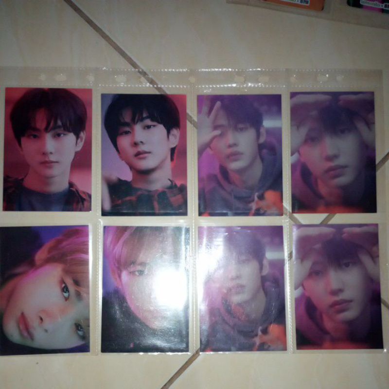 PHOTOCARD HYBE INSIGHT ENHYPEN PC JUNGWON SUNGHOON NIKI