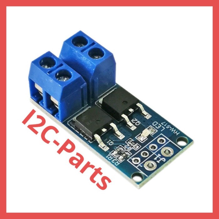 MOSFET Power Switch DC 400W 15A PWM Regulator Speed Controller