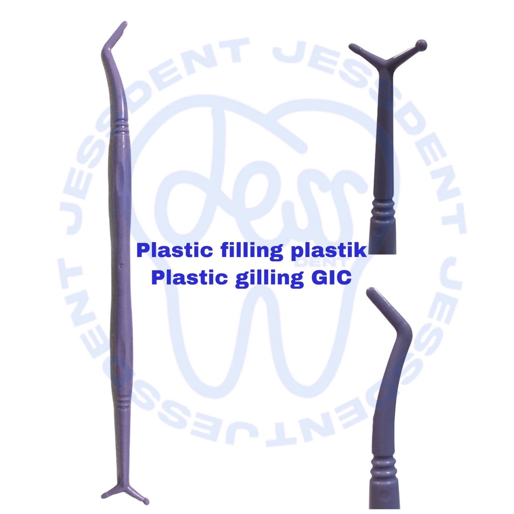 instrumen dental plastis plastik / plastic filling plastis/ plastic filling GIC / plastic filling pl