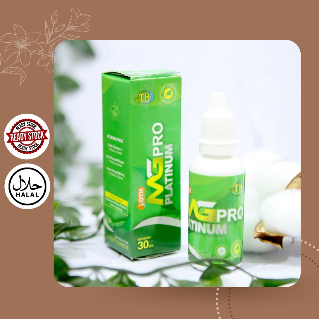 Mg Pro Platinum Obat Tetes Herbal 30 Ml by Bioth