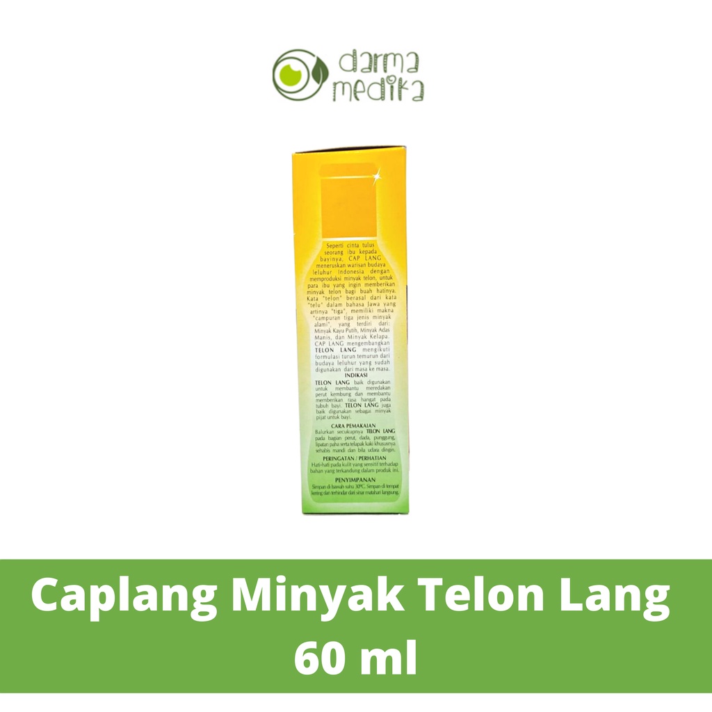 Minyak Telon Lang 60ml 60 ml
