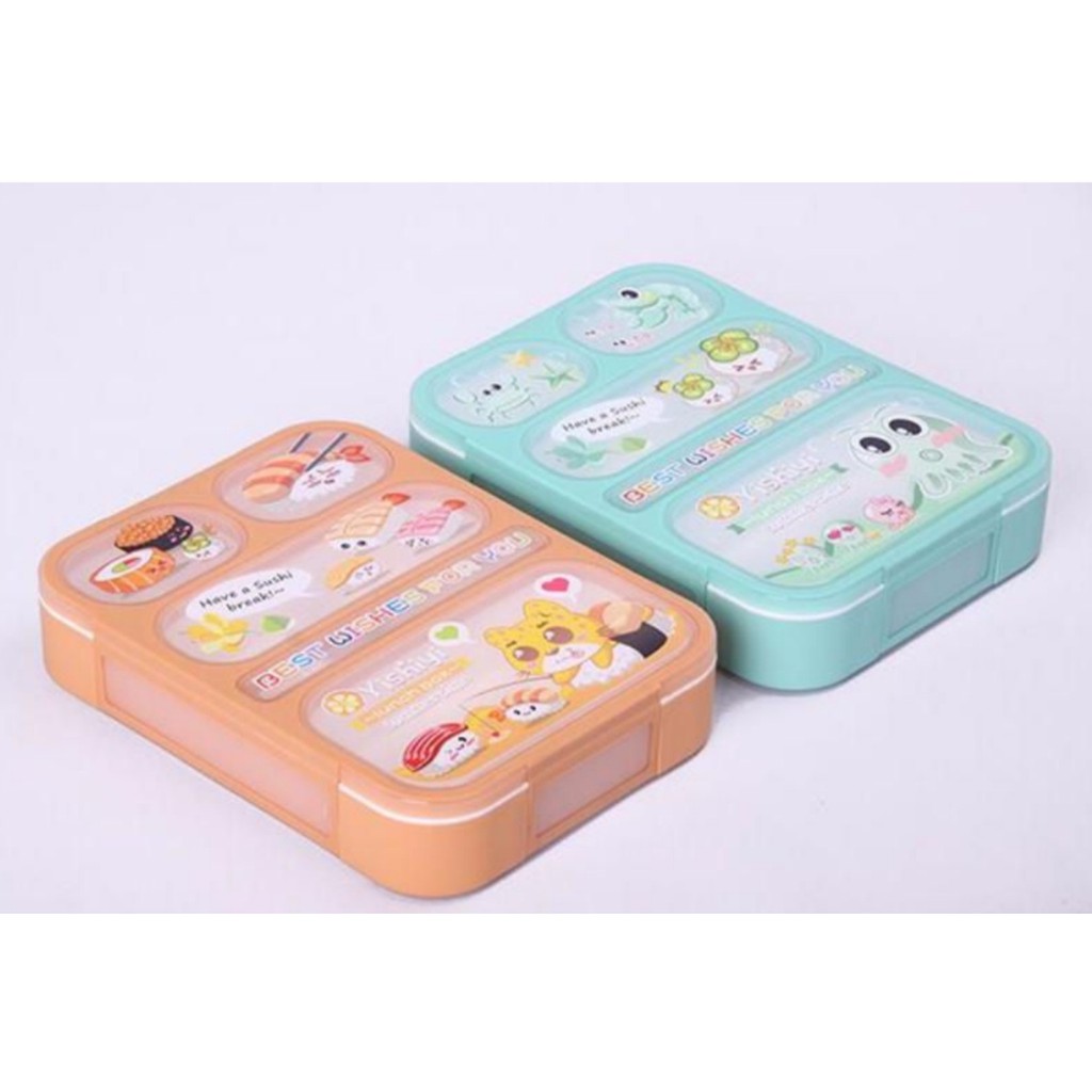 Ompreng Animal Anak Persegi