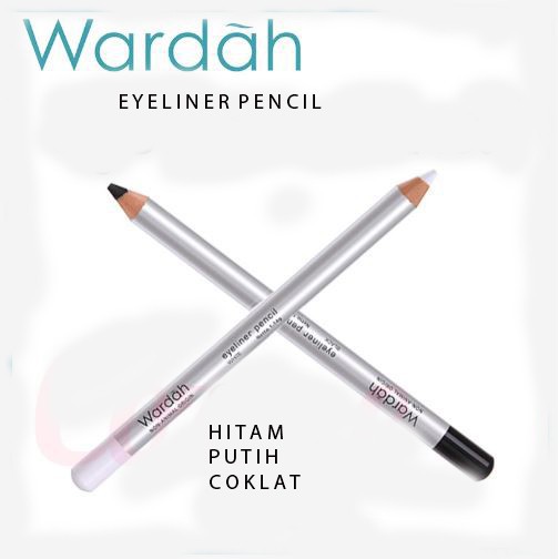[Spesial Promo] Wardah Eyeliner Pensil Hitam & Putih