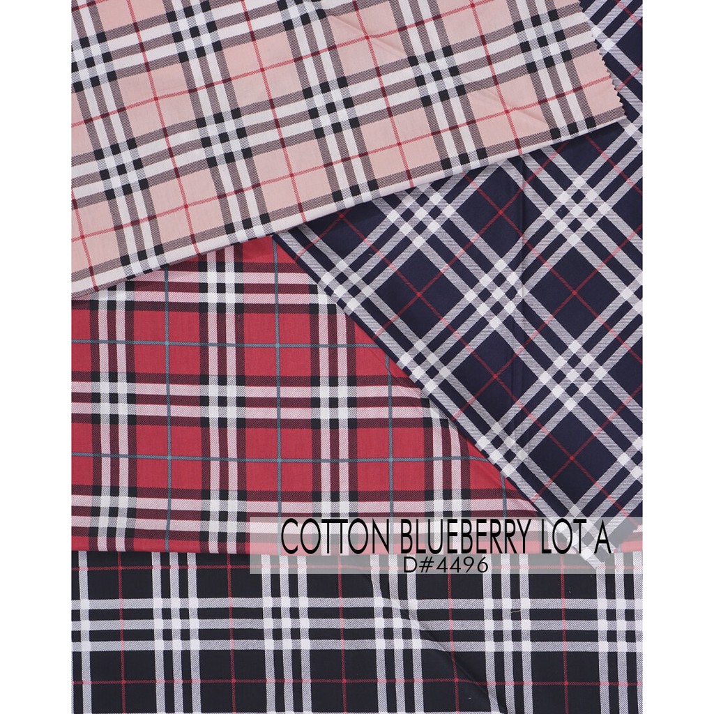 KAIN,COTTON BLUEBERRY D#4496 LOT A