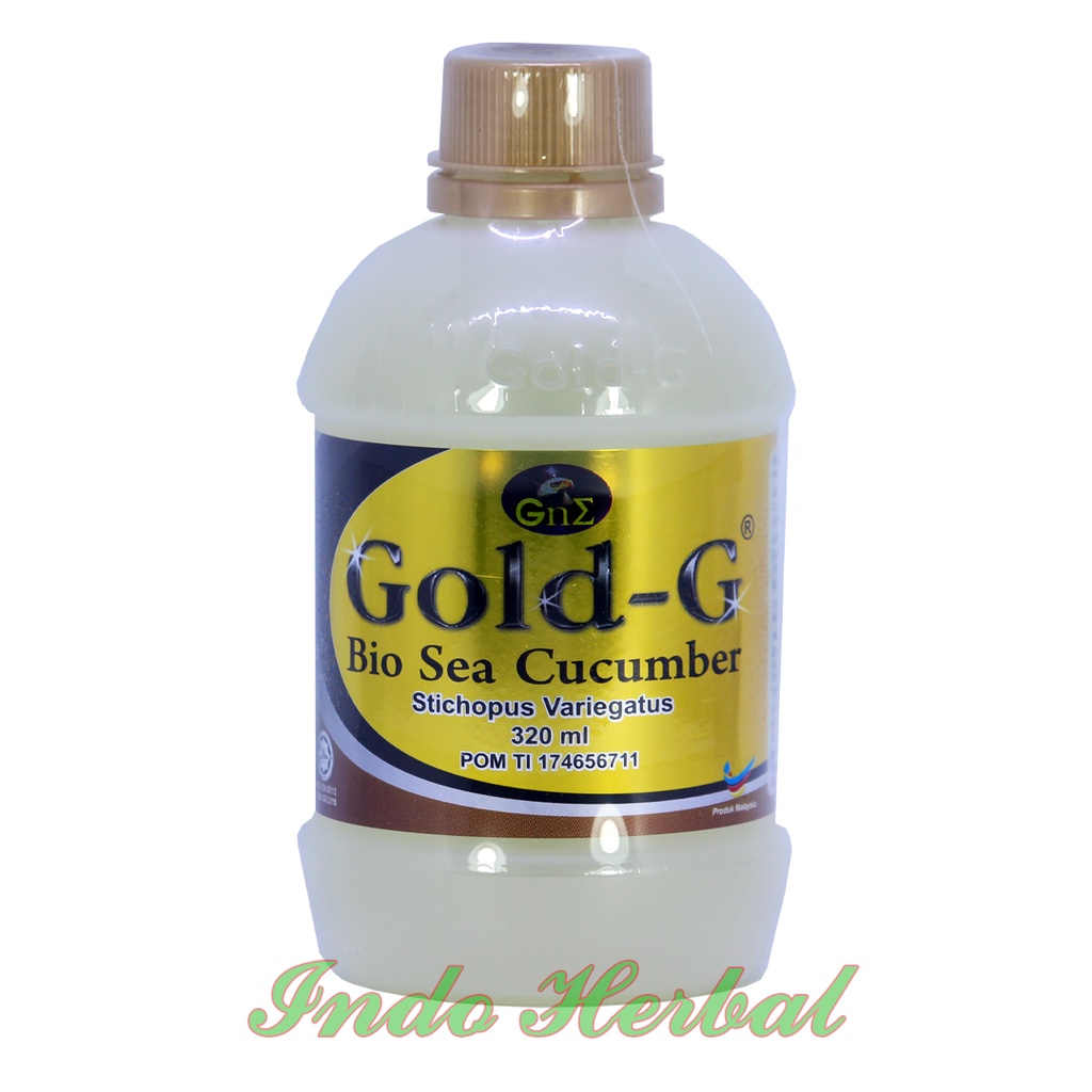 Jelly Gamat Gold G Sea Cucumber 320 ml | 320ML | Jelli Gamat