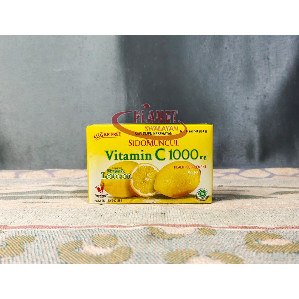 

SIDOMUNCUL VITAMIN C 1000 EKSTRAK LEMON