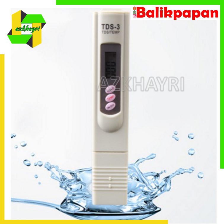 TDS meter - Alat Ukur Hidroponik Air Mineral