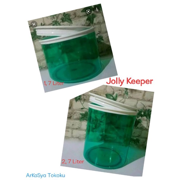 Jolly Keeper Hijau Tosca / Toples Cantik