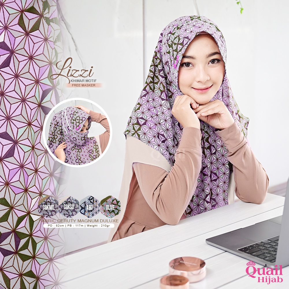 Quail Hijab - LIZZI KHIMAR MOTIF