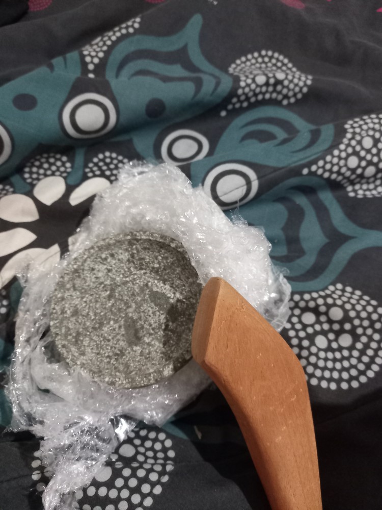 Ulekan Kayu Premium / Alat Ulekan Dari Kayu