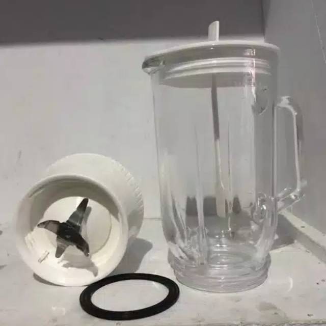Set jar blender panasonic MX-GX 1462 / 1061 kaca untuk gelas jus Bahan kacaa