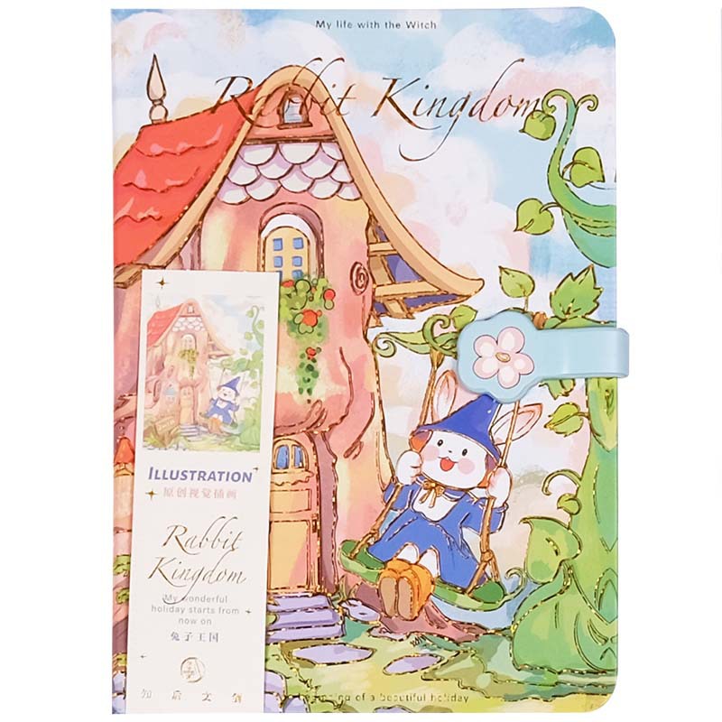 

Diary / Notebook RABBIT KINGDOM / Agenda Lucu Import