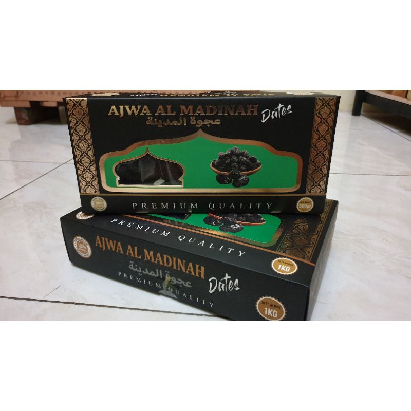 

Kurma Ajwa Al Madinah Dus Premium Quality 1kg