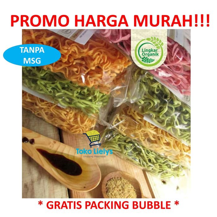 

UKRION-LINGKAR ORGANIK MIE GORENG SAYUR MIE SEHAT TANPA MSG-BELLA SHOP