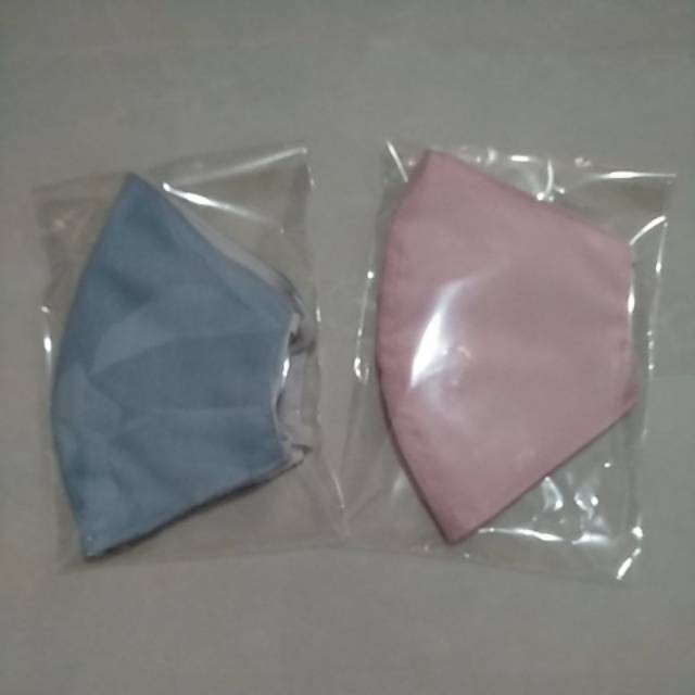 Masker Kain Bahan Polyster (Anti debu)