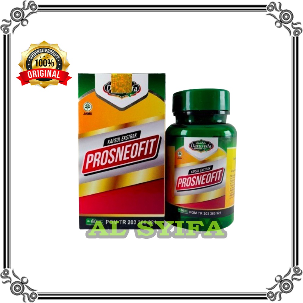 

Obat prostat pelancar buang air kecil kapsul PROSNEOFIT 60 kpsl