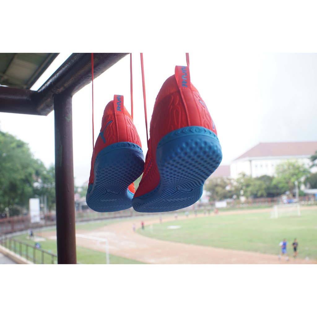 Sepatu Futsal Puma Future 19.4 IT - Red Blast Original