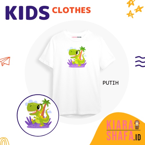 Kiarashafa - Baju Anak / Kaos Anak Baby Trex