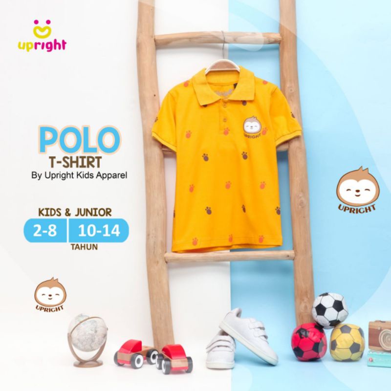 KAOS ANAK WARNA KUNING MUSTARD