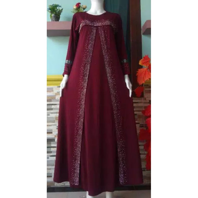 Gamis abaya variasi payet