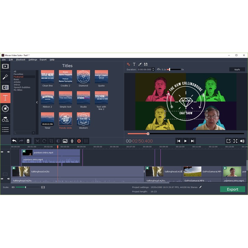 Movavi Video Suite 2020 Full Version Windows PC/Laptop Aplikasi Video Maker Burning Screen Recorder