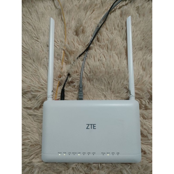 Jual Modem Router Ont ZTE F670L 5G Access Point Htb OLT Shopee Indonesia