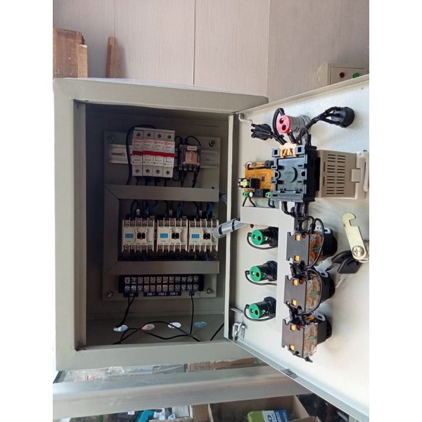 PANEL BLOWER KANDANG AYAM SEMI close house,3 blower singgle phase