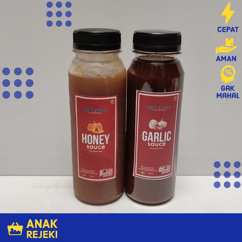 

BUNDLING SenTaste Garlic & Honey Sauce 250ml - Saus ala Pepper Lunch