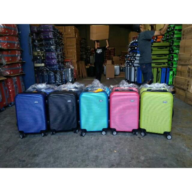 PROMO !!!KOPER POLO FIBER TRAVEL BAG UMROH Uk KABIN 20 