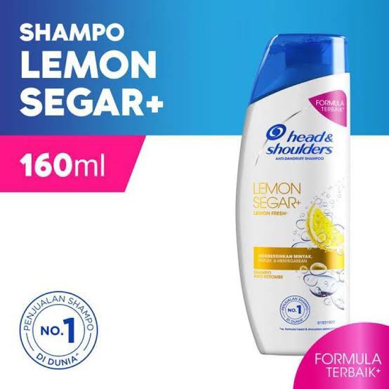 HEAD&SHOULDERS Shampo 160ml-Lemon Segar