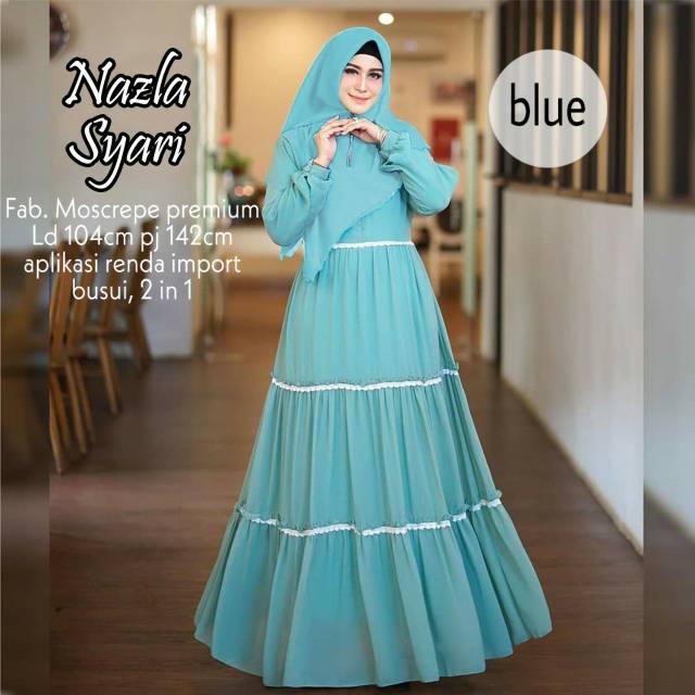 JY Nazla Syari / Syari Wanita / Fashion Syari