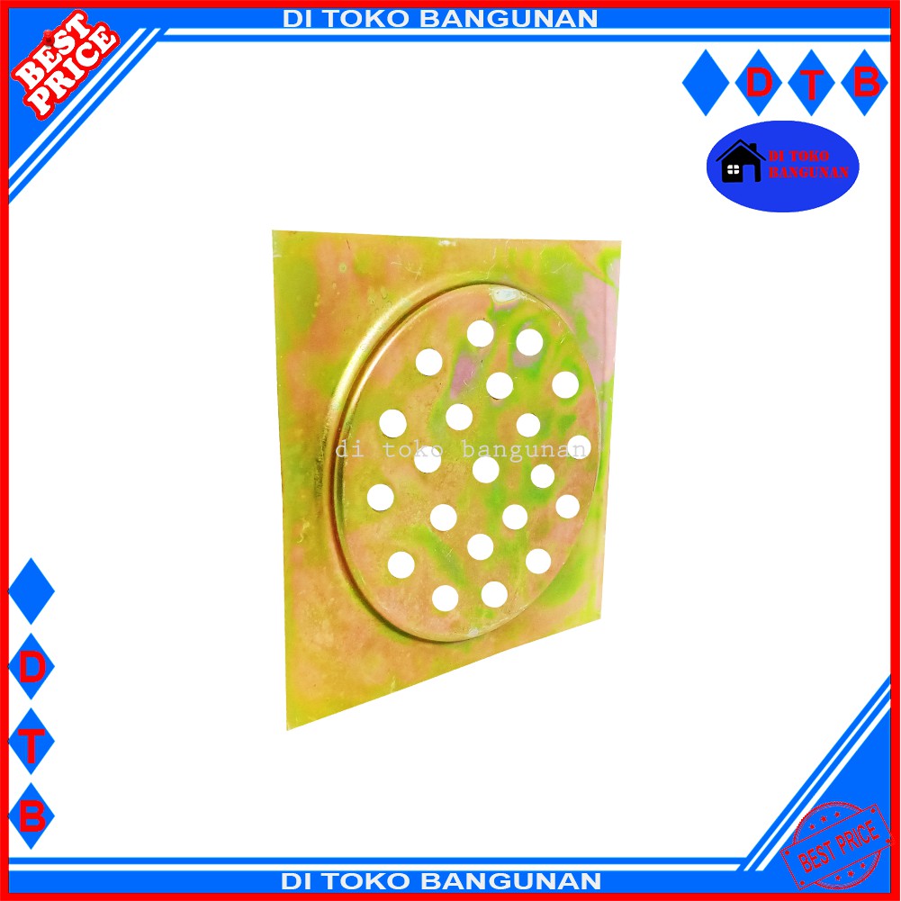 Saringan Kamar Mandi Plat Besi - Floor Drain