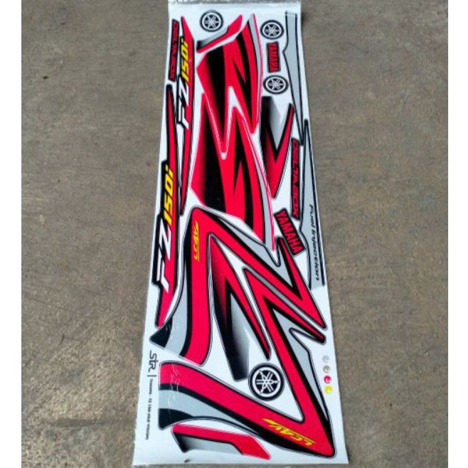 STRIPING VIXION FZ150 OLD LAMA THAILAND MERAH