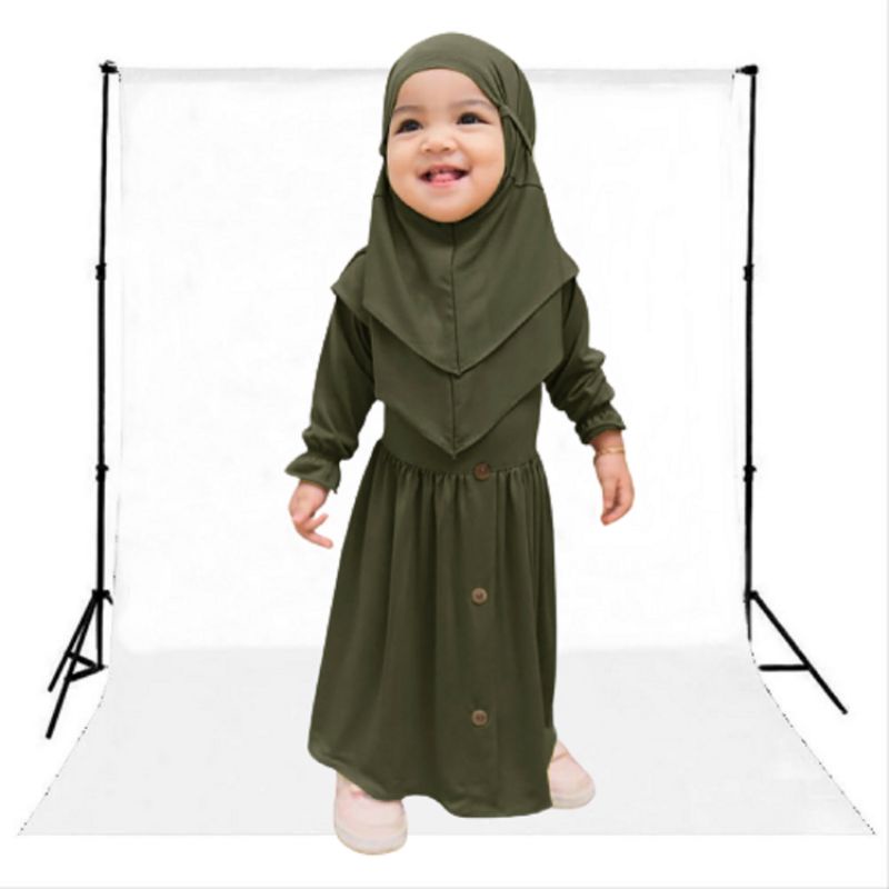 gamis anak 2-3 tahun