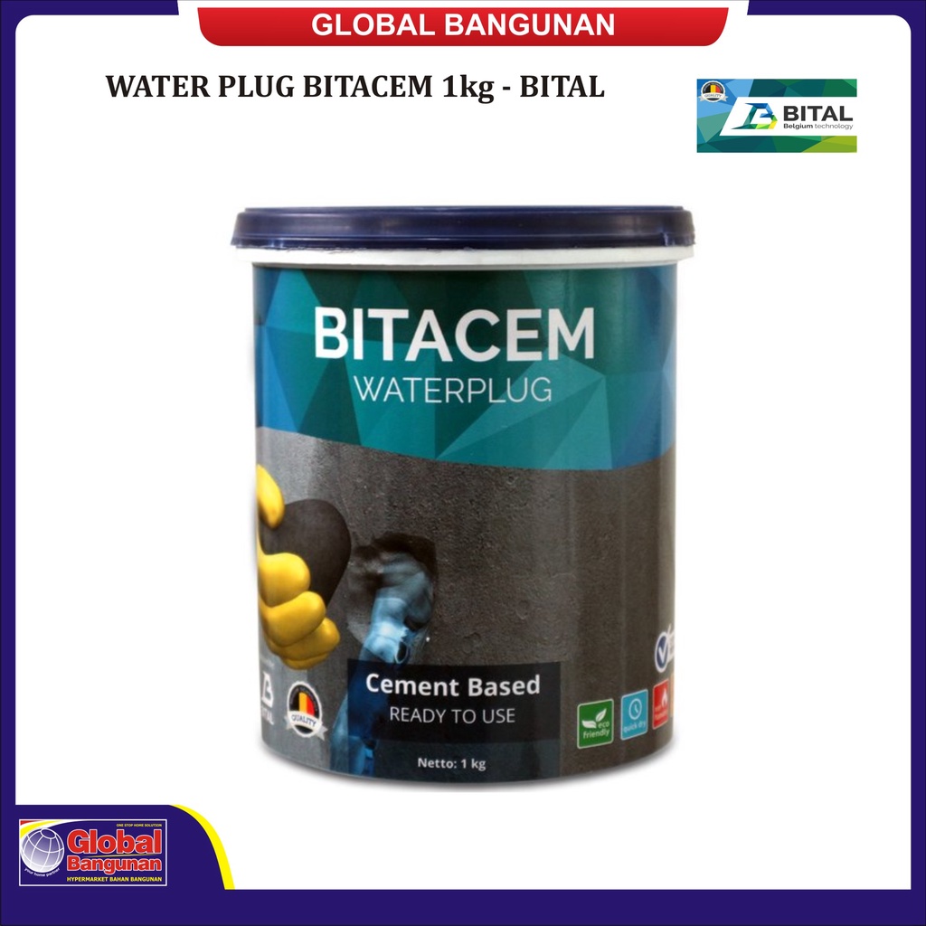 WATER PLUG BITACEM 1kg - BITAL