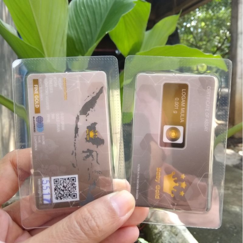 babygold,microgram 0,001 gr emas minigold  asli 24 karat