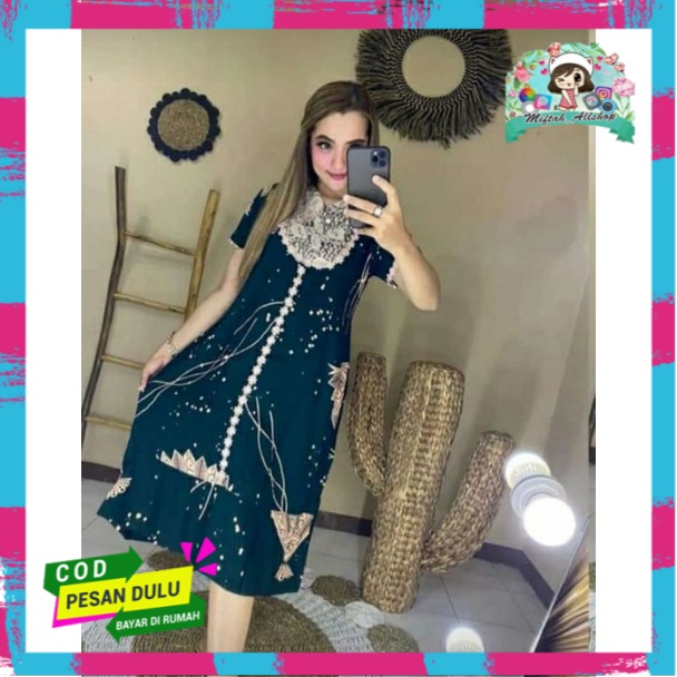 DASTER ARAB RENDA MOTIF KIPAS/DASTER ARAB TERBARU/ TERLARIS PAKIAN WANITA BHUSUI