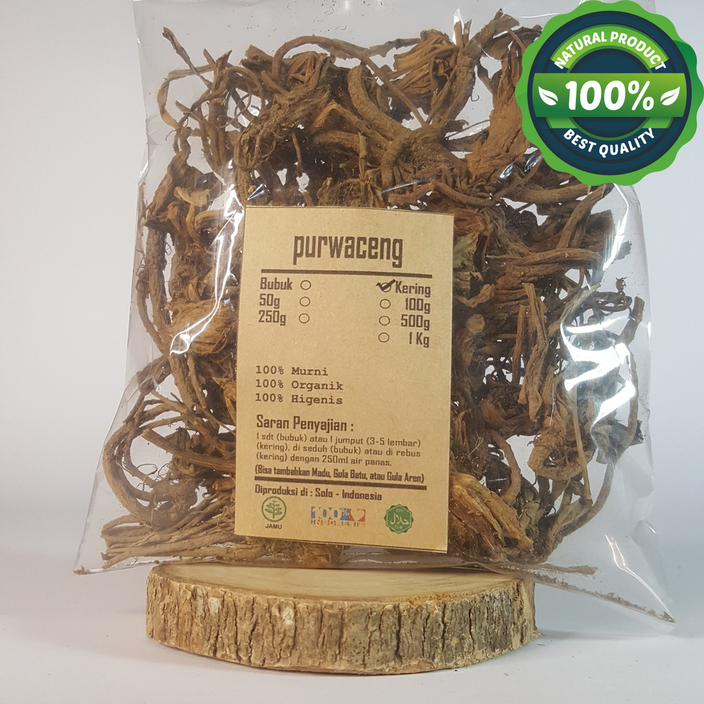 

PURWOCENG KERING 500 GRAM - Pimpinella Pruatjan - MURNI - JSR -