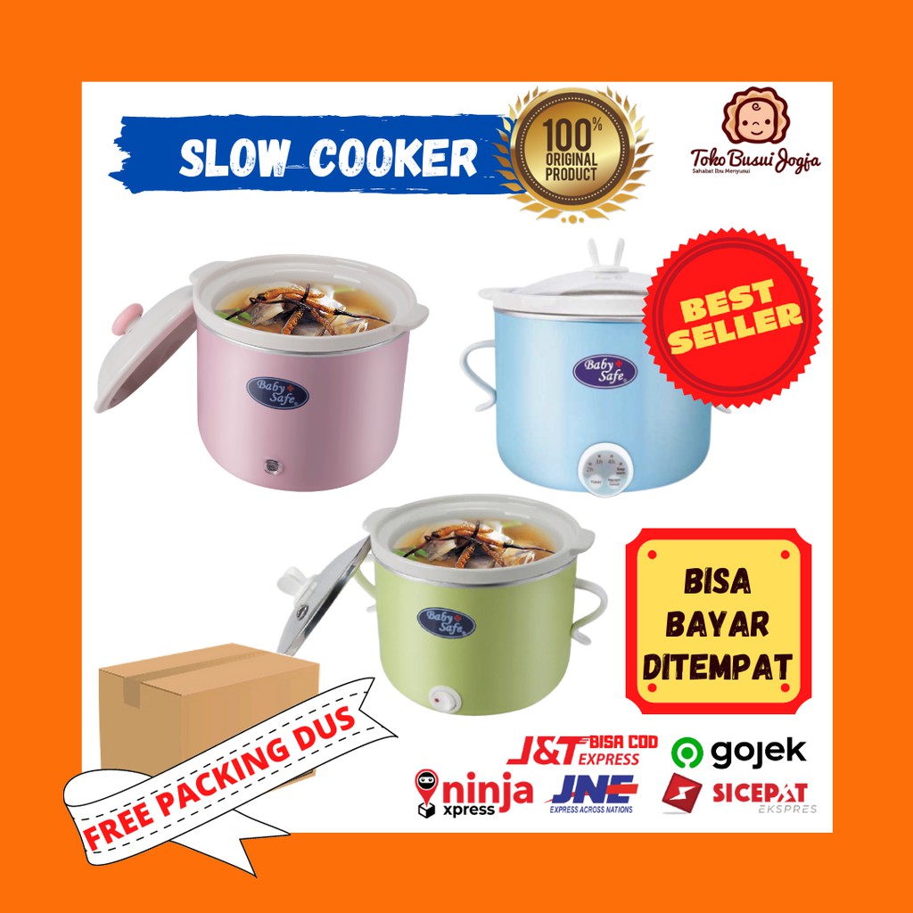 Slow Cooker from Baby Safe LB007 / LB008 / LB009 0.8 L LB06D LB011 LB07M