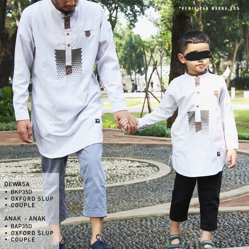 Baihaqi Kurta Couple BKP35D Bapak dan Anak