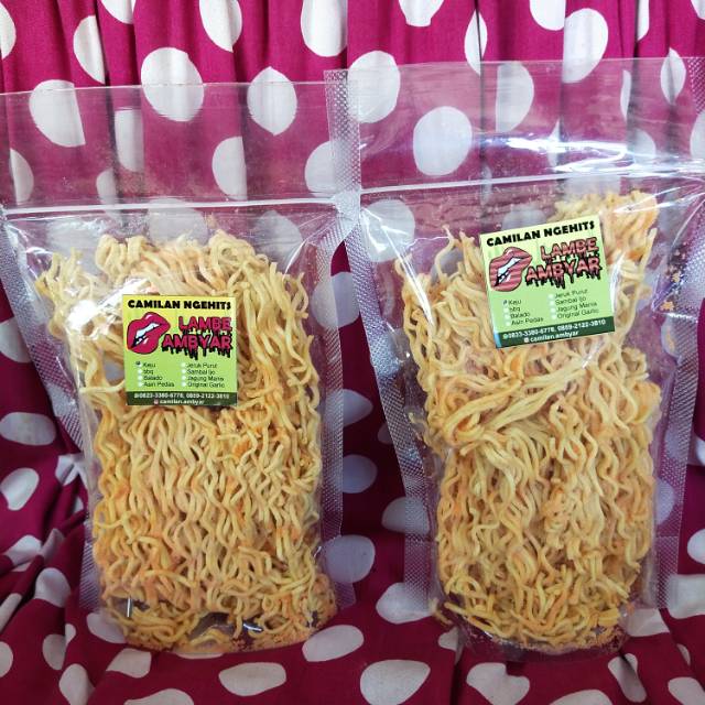 

Mie kriting rasa keju