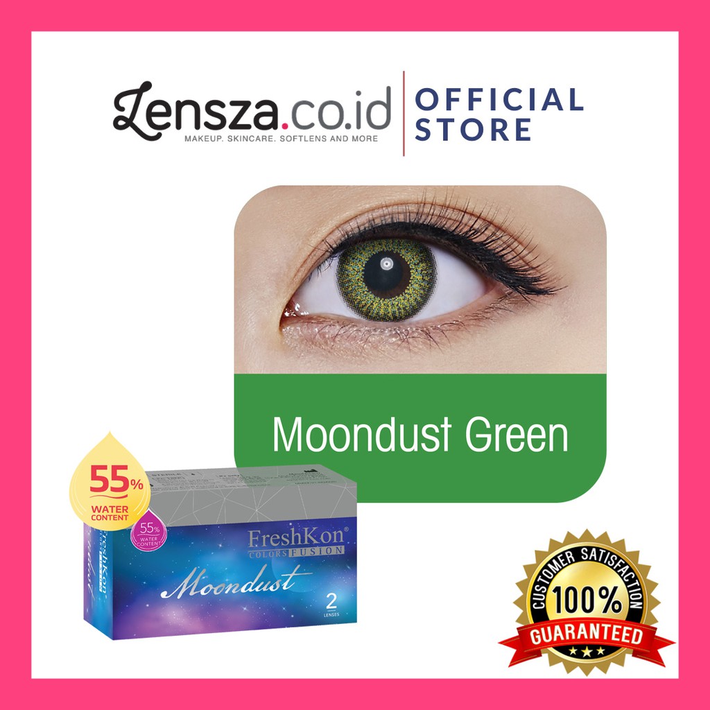 Softlens Freshkon Moondust Monthly / Soflen Warna Freshkon Bulanan Moondust / Freshkon Color Moon Dust