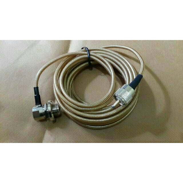 Kabel 5 mm rig mobil, connector antena rig mobil, kabel antena mobil