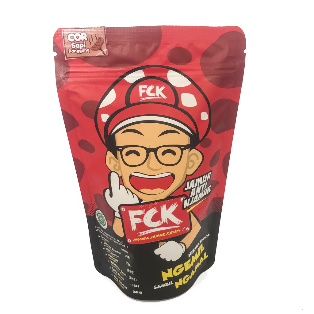 KERIPIK JAMUR FCK CRISPY KEKINIAN