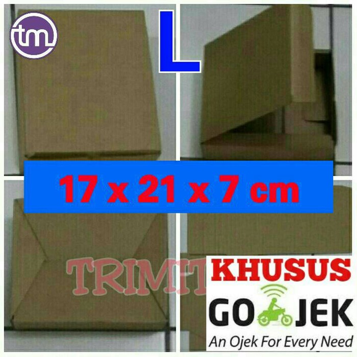 

Murah [Khusus GoSend/Gojek] Kardus Tipe L Limited