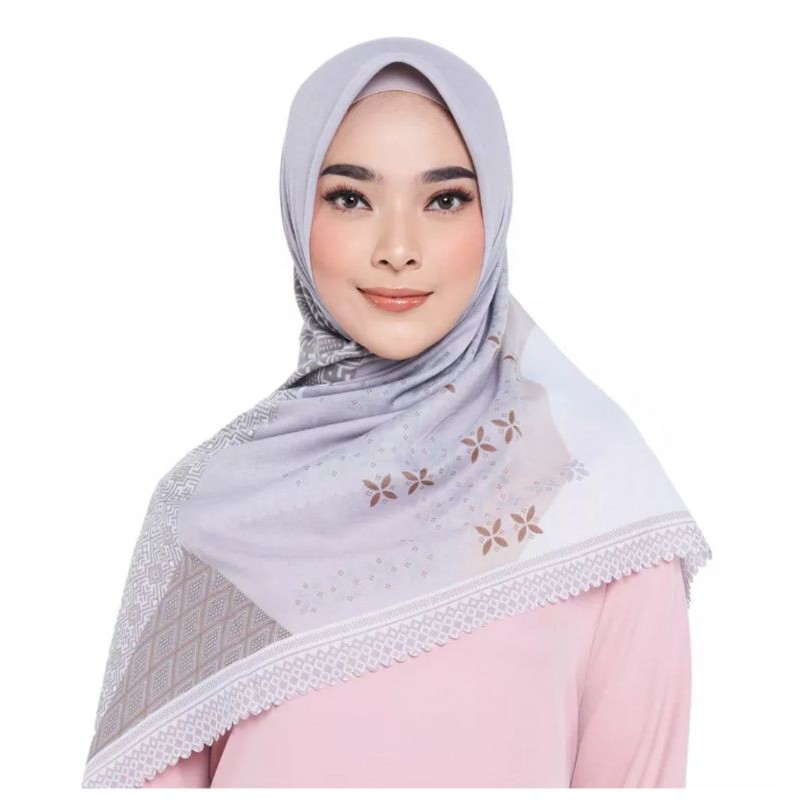 ZM Zaskia Mecca Toraja Stone Hijab Segiempat